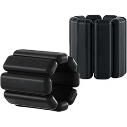 ATORSE 2X Wrist Weights Arm Weights Set for Adults Kids Women Men Strength Training Black 2.2Pound-picture-13