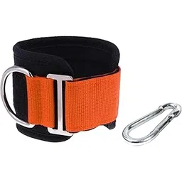 ATORSE Ankle Strap Cable Attachment D-Ring Leg Weight Lifting Exercise Orange-picture-15