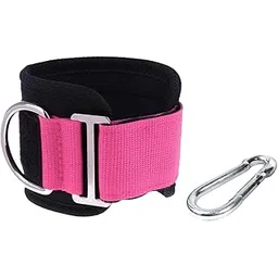 ATORSE Ankle Strap Cable Attachment D-Ring Leg Weight Lifting Exercise Pink-picture-30