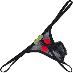 atorse ATORSE® Men T Back Thongs Mesh Low Strap Bikini Stretchy Comfort Cosplay Red-picture-18