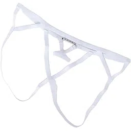atorse ATORSE® Men T Back Thongs Strap Open Suspensory For Lover Gift Maid Cosplay White-picture-26