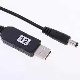ATORSE Dc 5V To Dc 12V Usb Voltage Step Up Converter Cable With Dc Jack 5.5X2.1Mm-picture-26