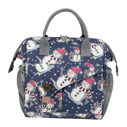 ATORSE Diaper Bag Tote Newborn Bag Multifunctional Large for Mom Dad Snowman|Baby|Strollers & Accessories|Stroller Accessories|Organizers & Nets image 2