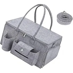 ATORSE Diaper Tote Bag Spacious Toys Storage for Travel Outdoor Activities Shopping|Baby|Strollers & Accessories|Stroller Accessories|Organizers & Nets-picture-10