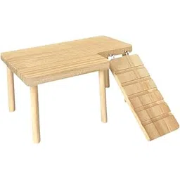 ATORSE Hamster Platform with Climbing Ladder Cage Accessories for Mouse Rat Hamster L-picture-26