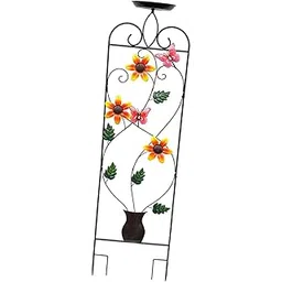 ATORSE Bird Bath with Garden Trellis Decorative Birdbath for Outdoors Backyard Lawn|Home & Garden|Yard, Garden & Outdoor Living|Bird & Wildlife Accessories|Birdbaths-image-23