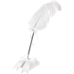 ATORSE Guest Book Pen Writing White Guest Pen and Stand for Engagement Party Crafts Style A|Home & Garden|Wedding Supplies|Guest Books & Pens-picture-30