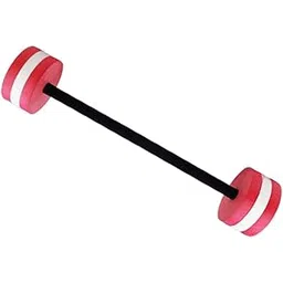 ATORSE Water Dumbbells Pool Exercise EVA Aquatic Barbell for Men Women Water Sports Red Standard-picture-25