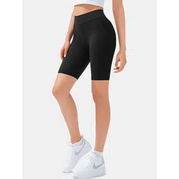 ATOX Girls Slim Fit High-Rise Cycling Sports Shorts-picture-44