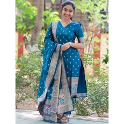 ATOXIC Women Panelled Kurta with Trousers & With Dupatta-picture-15