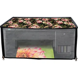 ATP Printer Cover Suitable for Brother DCP-T220 Ink Tank Printer(Black Rose Print) Printer Cover-picture-23