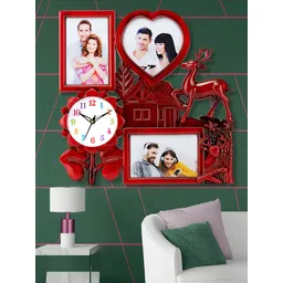 Attractionz Red & White Wall Clock-picture-13