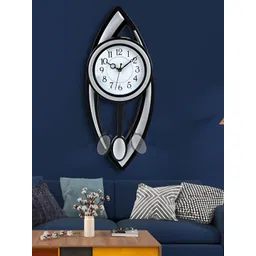 Attractionz Silver-Toned & White Wall Clock-picture-41