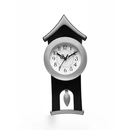 Attractionz White Round Contemporary Analogue Wall Clock-picture-15