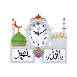 Attractionz White Wall Clock image 2