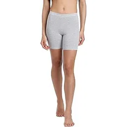 attwact Womens Shorts-Mid Waist Athletic Shorts for Women-Cotton Innershorts for Ladies, Womens Yoga Shorts, Grey-picture-10