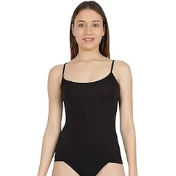 ATTWACT Black Camisole for Women-Cotton Sleeveless Vests for Ladies-Womens Innerwear Short Tank Top with Thin Shoulder Slits-picture-55