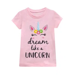 a.t.u.n. A T U N Girls Pink Printed Applique T-shirt-picture-37