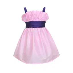 a.t.u.n. A T U N Pink & Navy Blue Dress-picture-10