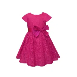 A.T.U.N. Fuchsia Lace Dress-picture-27