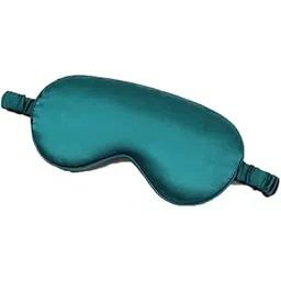 AUGEN Mulberry Silk Eye Mask, Super Smooth Sleep Mask And Blind Fold (5, Green, Pack of 1)-picture-16