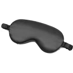 augen Mulberry Silk Eye Mask, Super Smooth Sleep Mask And Blind Fold (Black) (1)-picture-12