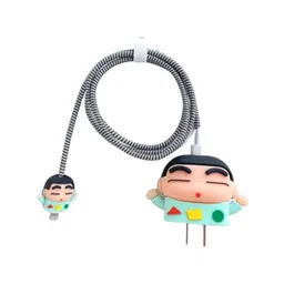 AUGEN Unisex Quirky 3D Design Silicone Protective Case for 20W iPhone USB-C Power-picture-30