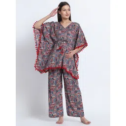 Aujjessa Women Printed Night suit-picture-28