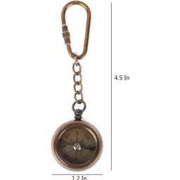 auntiqueindia Compass Key Chain Showpiece Compass-picture-12