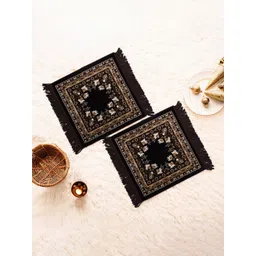 Aura 2-Pcs Brown Printed FloorMats-picture-35