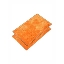 Aura 2-Pcs Yellow Velvet Anti-Skid & Water Absorbent Entrance Doormats-picture-13