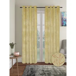 Aura 2 Pieces Velvet out Long Door Curtains-picture-27
