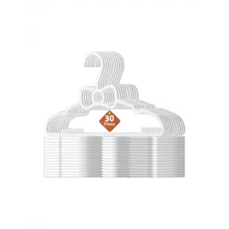 Aura 30-Pcs White Clothes Hanger-picture-21
