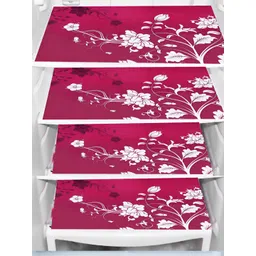 Aura 4-Pcs Pink & White Printed Fridge Organisers-picture-17