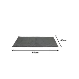 Aura Bano Grey 2 Pieces Non Slip Bath Rug-picture-25
