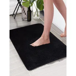 Aura Black 1850 GSM Anti Skid Bath Rug-picture-12