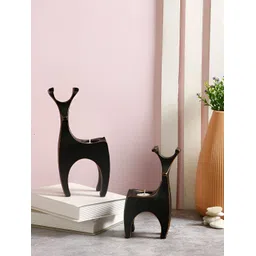 Aura Black 2 Pcs Figurine Showpieces-picture-19