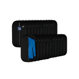 Aura Black 24 Pieces Regular Multi-Utility Organisers-picture-46