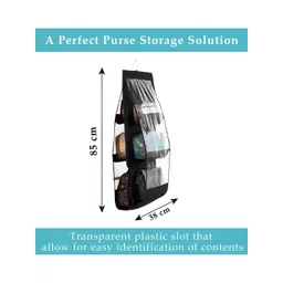 Aura Black 2Pcs Regular Hanging Magazine Organisers image 5