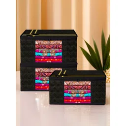 Aura Black 3 Pieces Multi-Utility Organisers-picture-44