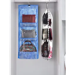 Aura Black & Blue 2 Peices Hanging Handbag Organisers-picture-25