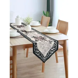 Aura Black & Grey Printed Washable Table Runners-picture-28