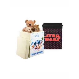 Aura Black & Orange 2 Pcs Disney Toy Multi-Utility Organisers With Lid-picture-26