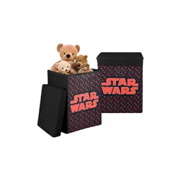 Aura Black & Orange 2 Pcs Star Wars Toy Multi-Utility Organisers With Lid-picture-16
