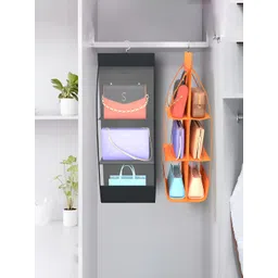 Aura Black & Orange 2 Pieces Regular Magazine Hanging Organisers-picture-18