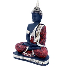 Aura Black & Red Buddha Idol Showpiece-picture-17