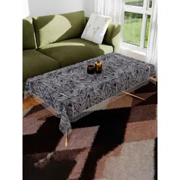 Aura Black & White Printed Anti-Skid 4-Seater Table Cover-picture-35