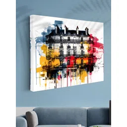 Aura Black & Yellow 1 Piece Canvas Other Wall Paintings-picture-15