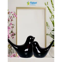 Aura Black Birds and Animals Curio Showpiece-image-23