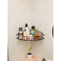 Aura Black Metal Self-Adhesive Bathroom Organisers-picture-24